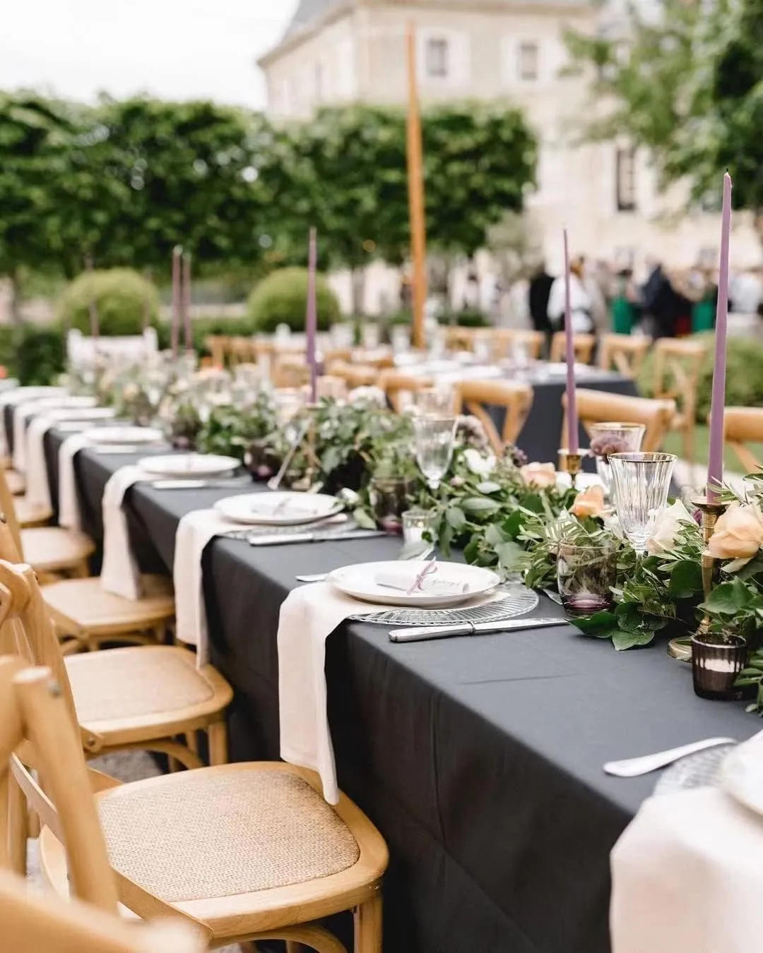 10 Pack Black Tablecloth 90x156 Inch Rectangle Tablecloth Rectangular Polyester Table Cloth Stain and Wrinkle Resistant Washable Fabric Table Covers for Wedding Parties