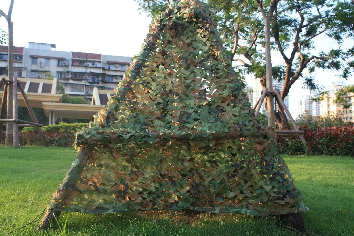 150D Camouflage Netting Camo Netting for Car Covers Tent Shade Camping Sun Shelter Shooting Hunting Party Decoration Photography Background (Customized)