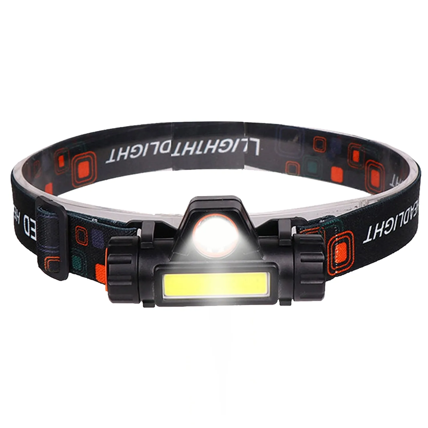 2-Pack: Waterproof Rechargeable Headlamp