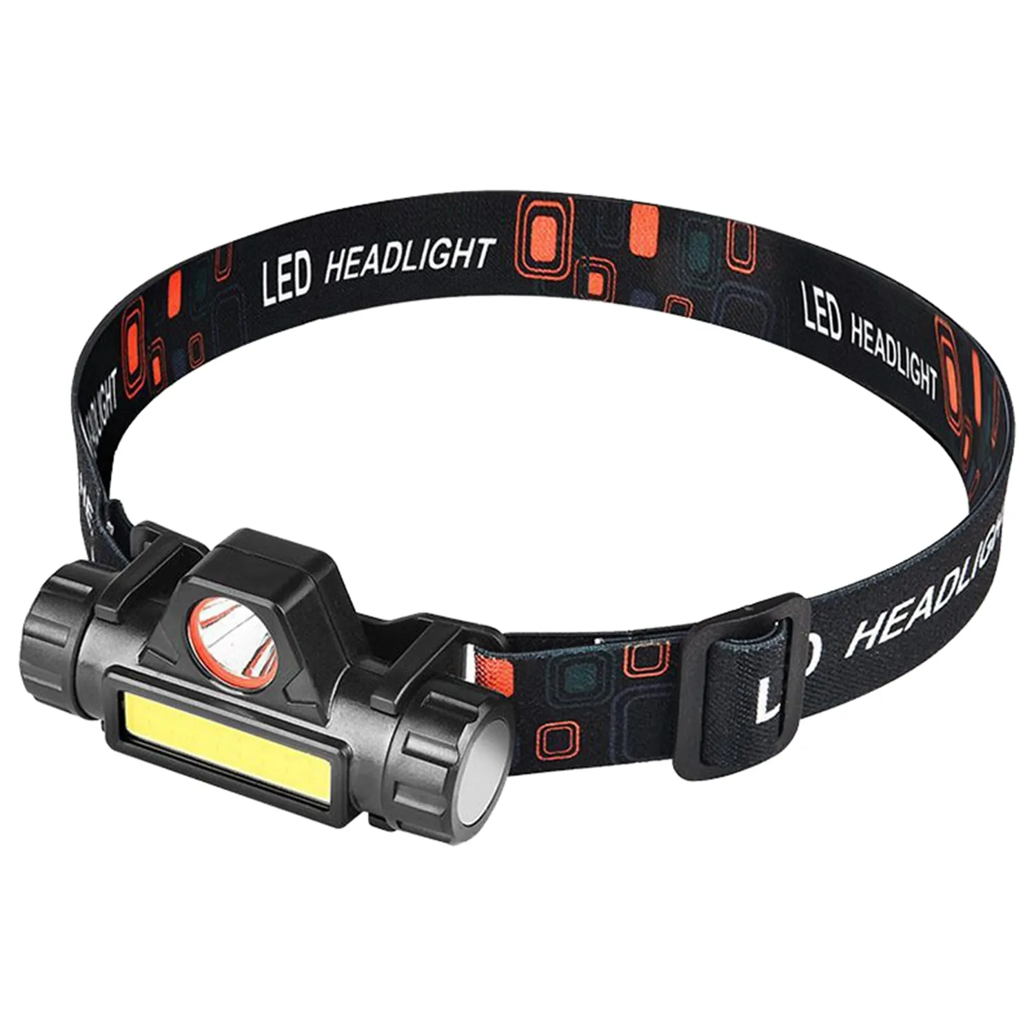 2-Pack: Waterproof Rechargeable Headlamp