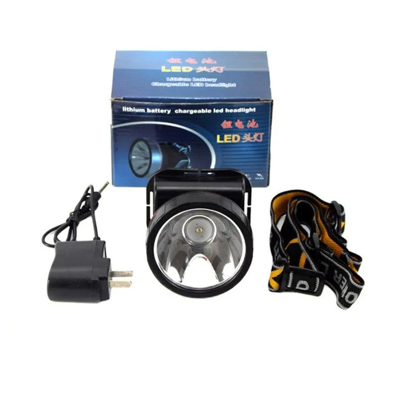 2000lm Rechargeable LED HeadLight Waterproof Headlamp Built-in Two 18650 Batteries Head Lamp Light For Bicycle Camping Hiking