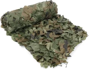 4x6m 3x5m Military Camouflage Net Camo Netting Army Nets Shade Mesh Hunting Garden Car Outdoor Camping Sun Shelter Tent 4x6m CamouflageGreen
