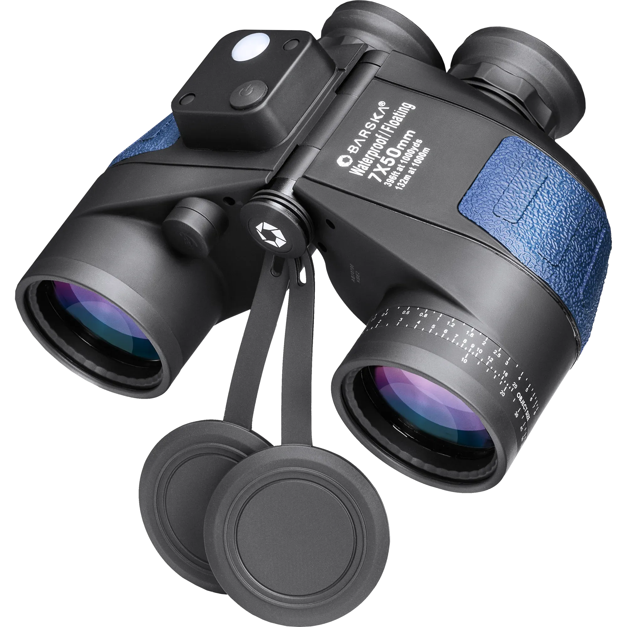 7x50mm Deep Sea Floating Waterproof Range Finding Compass Reticle Binoculars | AB10798