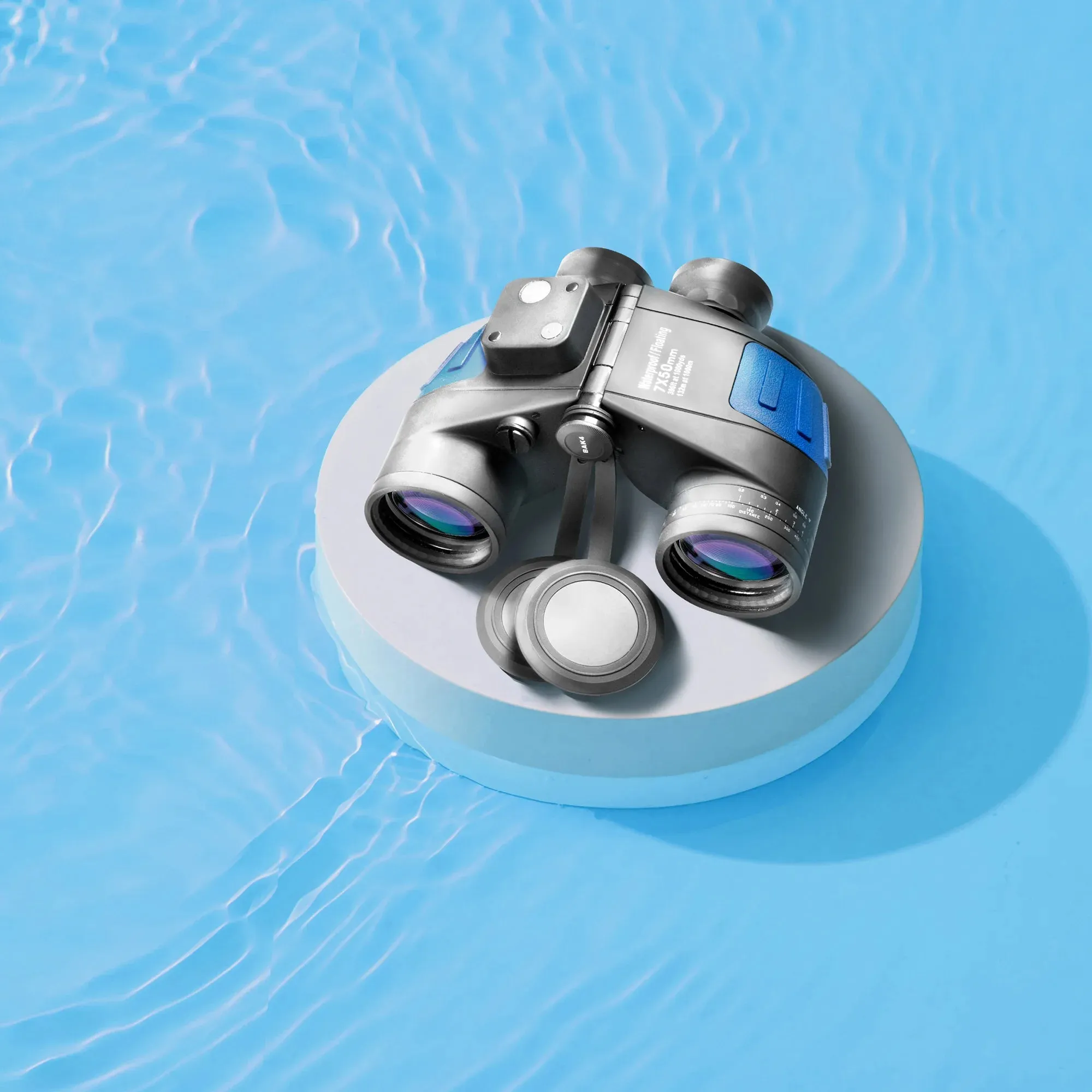 7x50mm Deep Sea Floating Waterproof Range Finding Compass Reticle Binoculars | AB10798