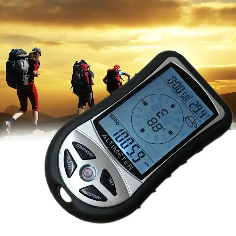 8-in-1 Electronic Handheld Compass