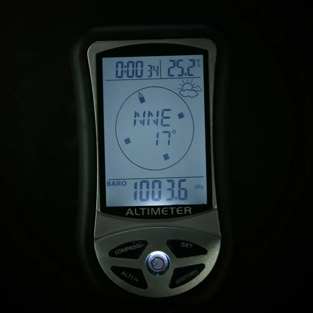 8-in-1 Electronic Handheld Compass