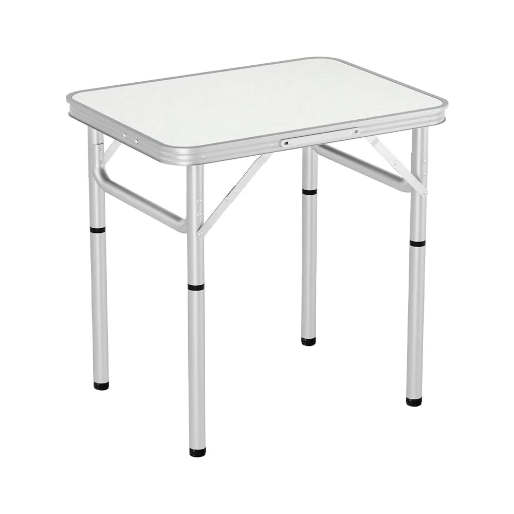 Adjustable Lightweight Folding Camping Table 60CM with Portable Outdoor Picnic Desk