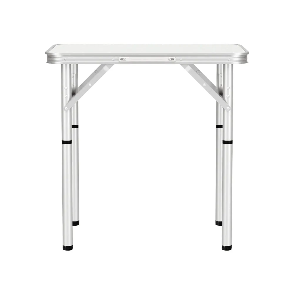 Adjustable Lightweight Folding Camping Table 60CM with Portable Outdoor Picnic Desk