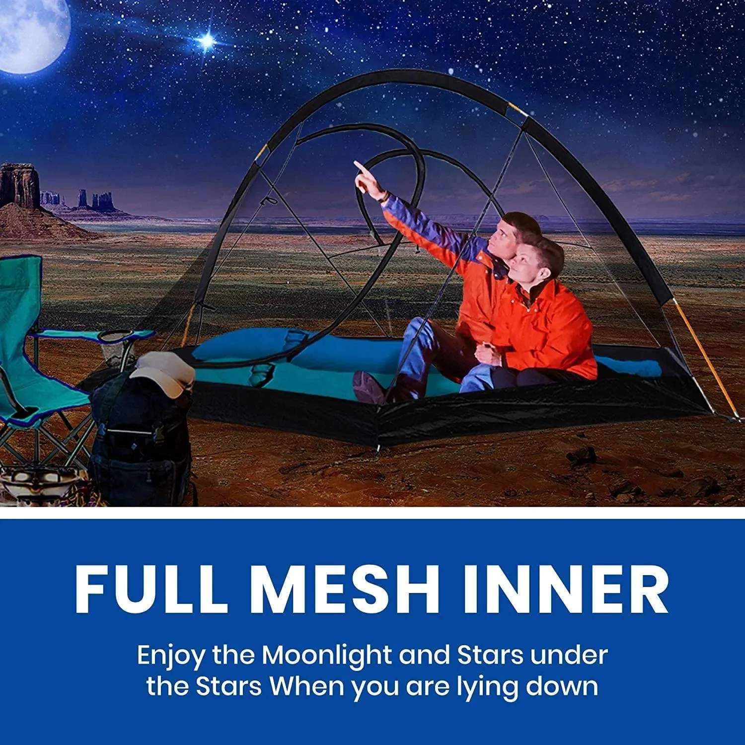 Alvantor Camping Tent Outdoor Backpacking Family Tents Ultralight for 2 Persons Pop Up Instant Portable Compact Shelter