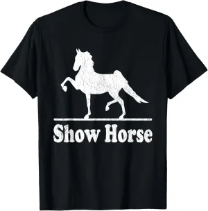 American Saddlebred Horse Leather Horse Driving Harness Tee