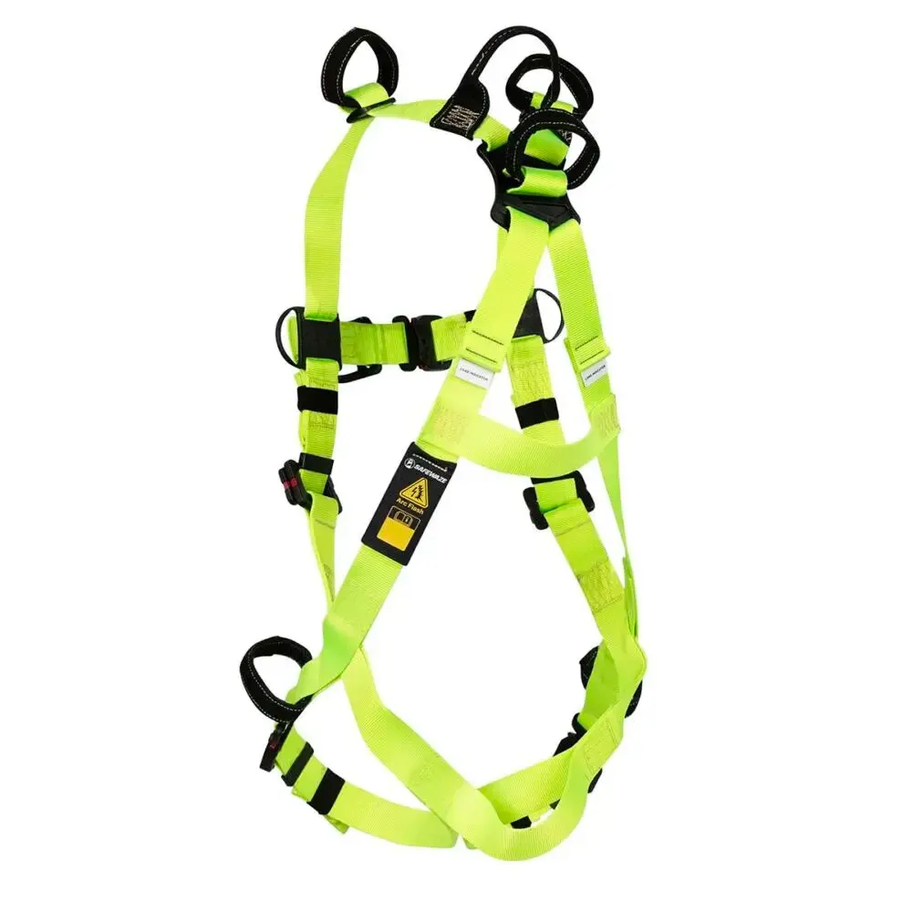 Arc Flash Full Body Retrieval Harness, SL 3D, SL Shoulder D’s, DE QC Chest, DE FD, DE QC Legs