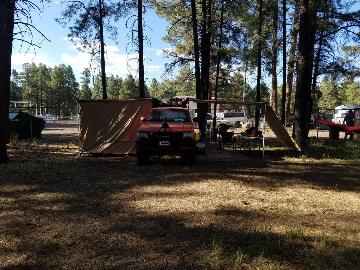 Awning Shelter Room w/ PVC Floor | Tuff Stuff Overland