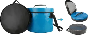 BANCHELLE Collapsible Camping Bucket with Lid 5 Gallon for Traveling Fishing Gardening