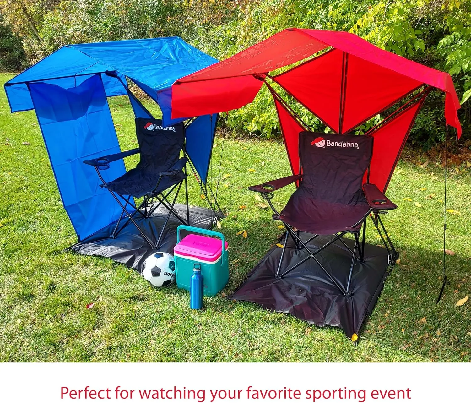 Bandanna Sun Shade (Red)