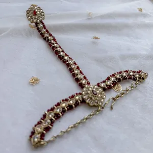 Baneet Hand Harness - Maroon