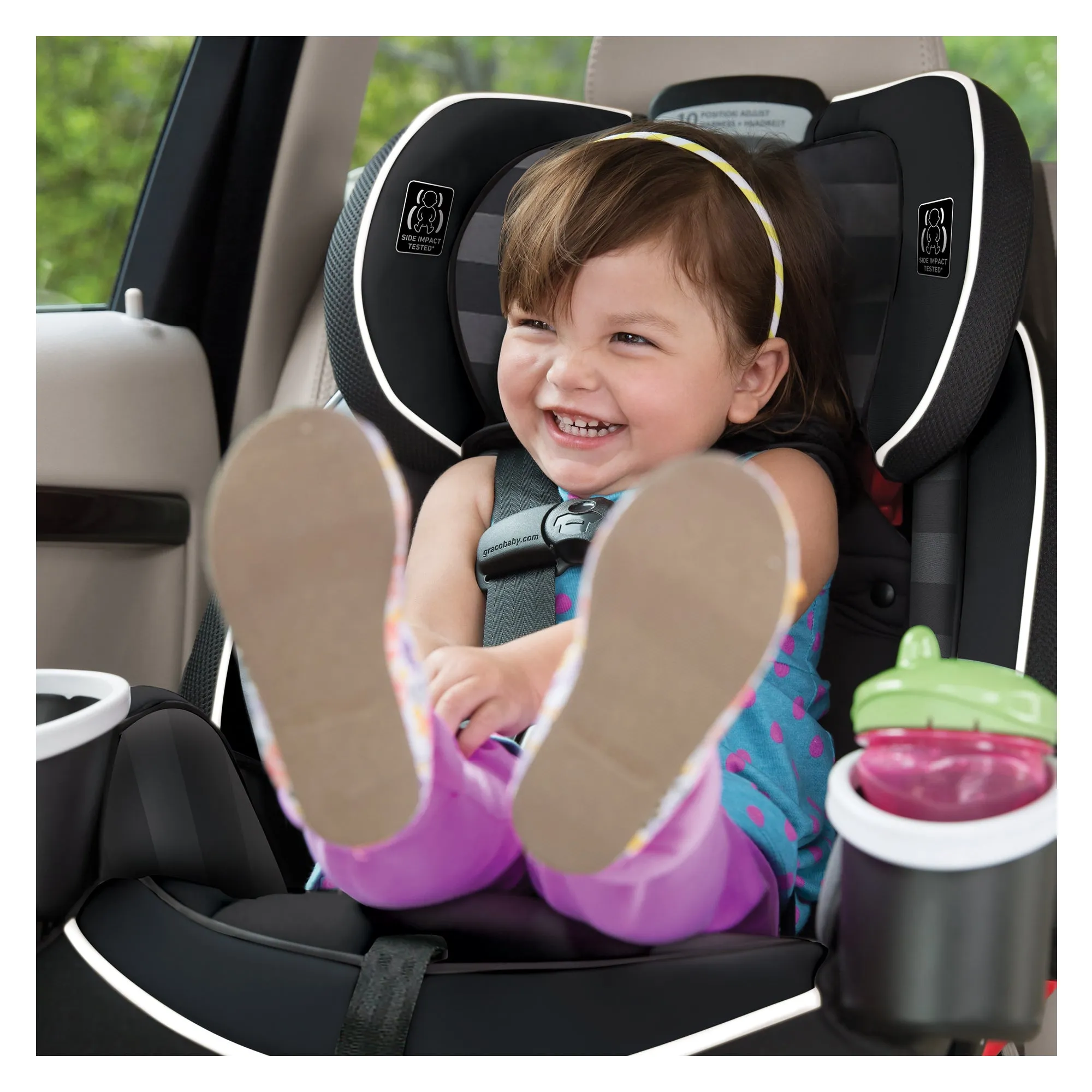 Bebelelo Graco 4Ever 4-in-1 Infant Car Seat for Kids, Rockweave