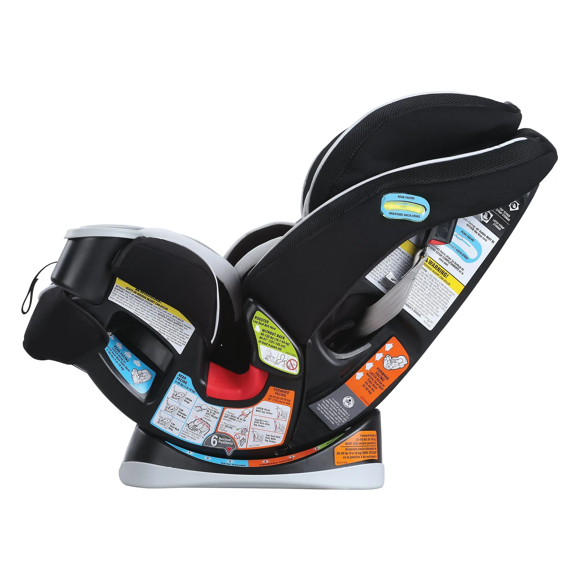 Bebelelo Graco 4Ever 4-in-1 Infant Car Seat for Kids, Rockweave