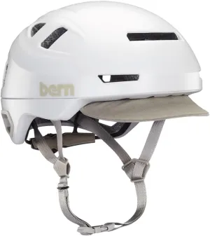 Bern Hudson Commuter Bike Helmet with MIPS, Rated for E-Bike, Integrated LED Rear Light and U-Lock Compatibility