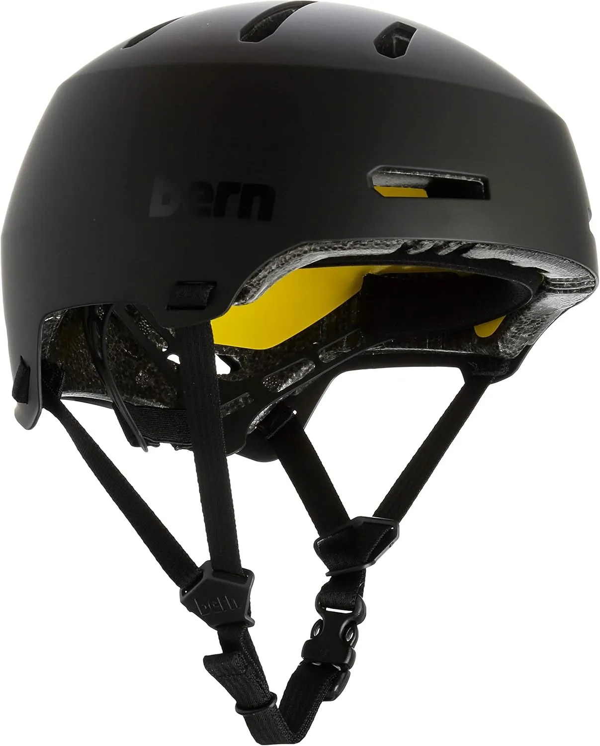 Bern Macon 2.0 Adult Multisport Helmet for Bike, Skateboard, Scooter
