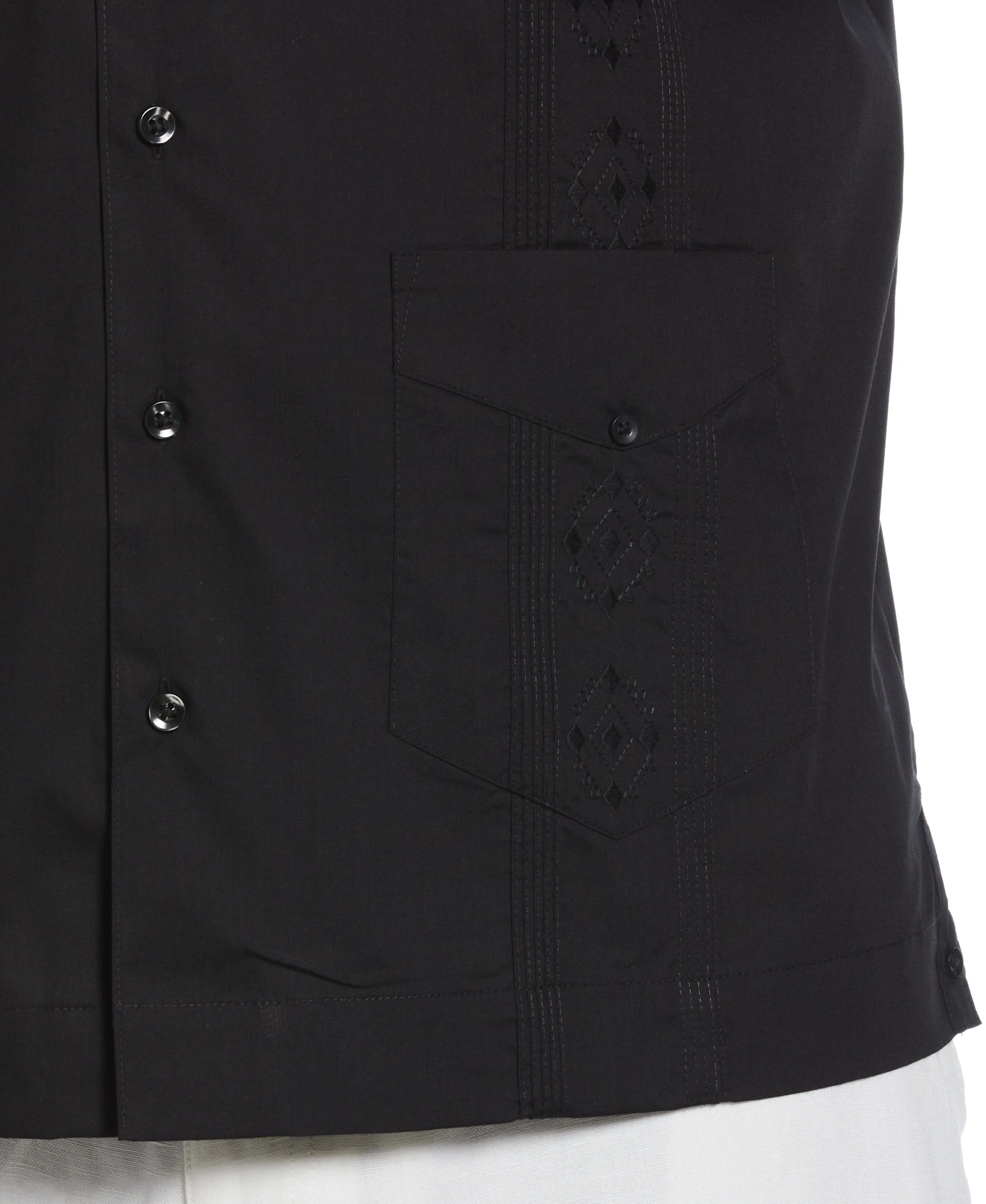 Big & Tall Authentic Embroidered Guayabera Shirt