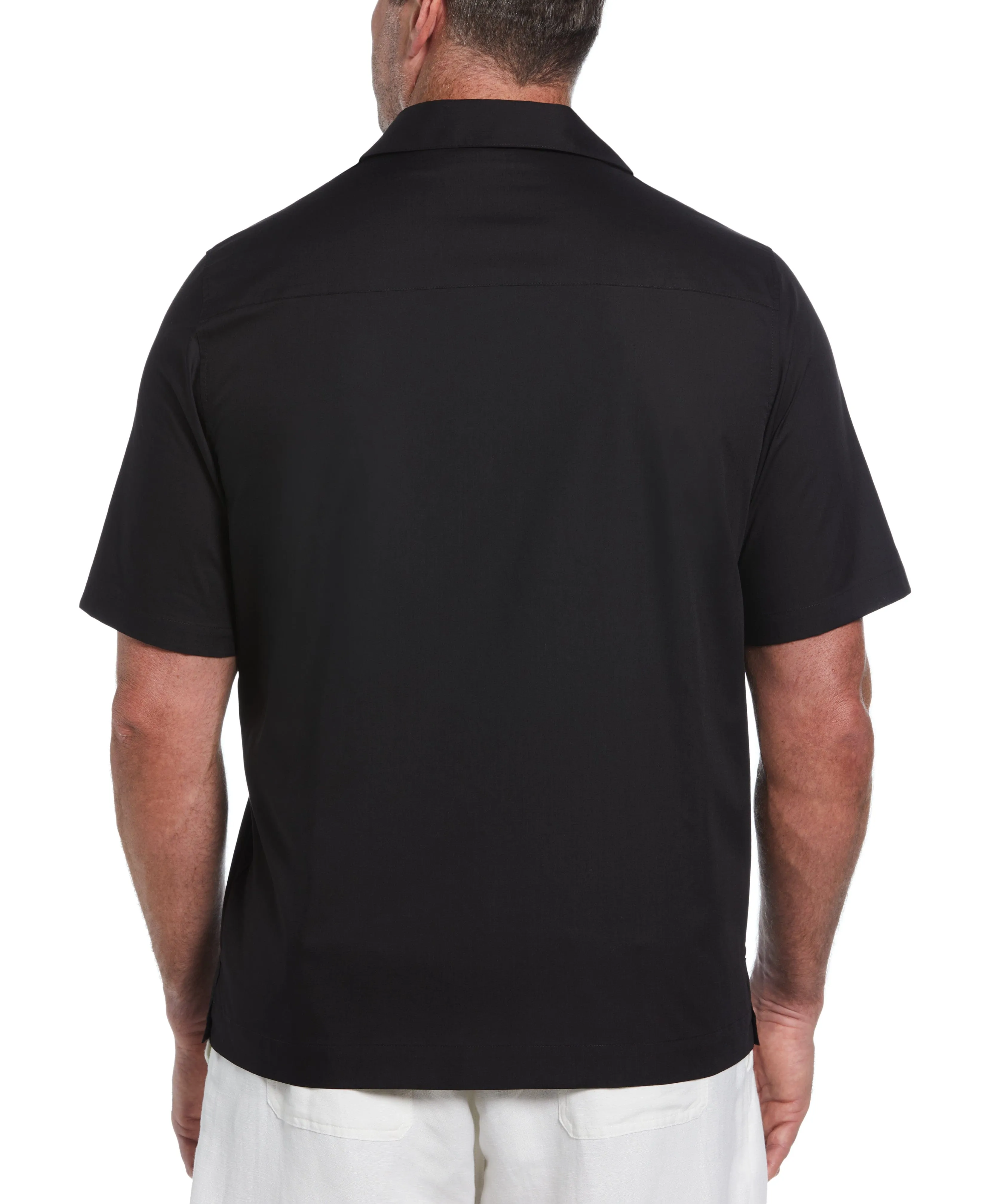 Big & Tall Authentic Embroidered Guayabera Shirt