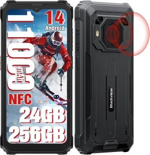 Blackview Rugged Phone BV6200Plus 98dB Super Speaker 11000mAh, 24GB 256GB/2TB Rugged Smartphone Unlocked, 6.56" HD  90Hz Waterproof Phone 2025 Android 14, NFC/Fingerprint/GPS/T-moblie/IP69K/3 Slots