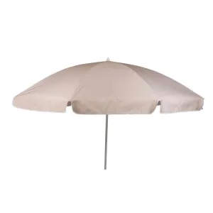 Bo-Camp Parasol Articulated Arm Polyester Dia 165cm Sand