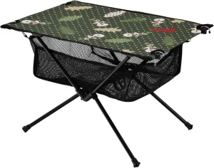 Bolaz Outdoor Folding Portable Picnic Camping Table-Snowman and Tree,Storage Mesh for Camping Gear Accessories, Hiking, Mountaineering, Outdoor Travel