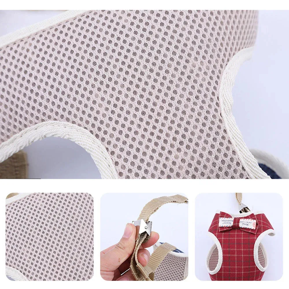 Bowknot Cat Harness & Leash Set