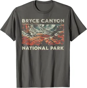 Bryce Canyon National Park T-Shirt, Small, Grey