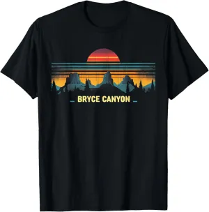 Bryce Canyon - US National Park Vintage Men Women Kids Utah T-Shirt