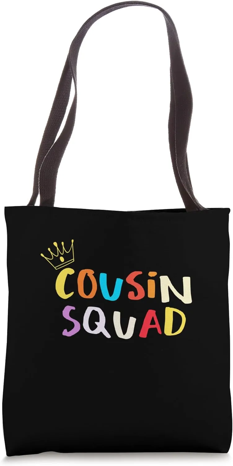 Camp Cousin 2018 Cousin Squad Tshirt - New Cousin Crew Shirt Tote Bag