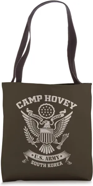 Camp Hovey Veteran South Korea US Military Base Vintage Gift Tote Bag