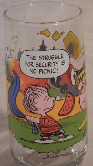 CAMP SNOOPY Collectible Glass (1965)
