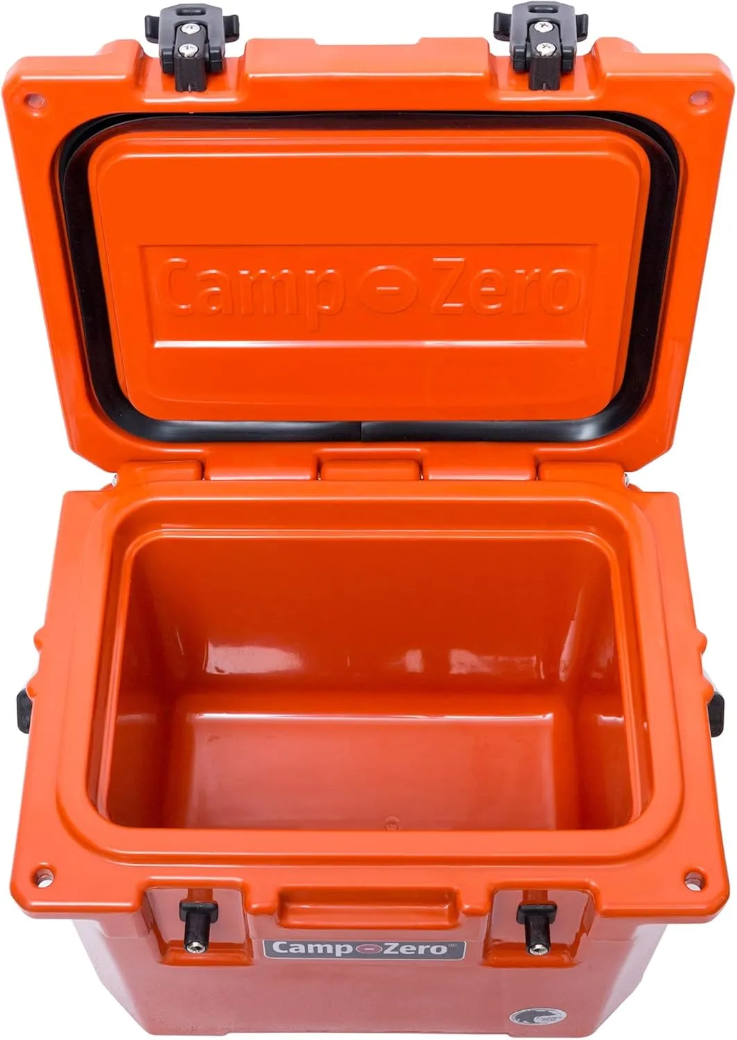 CAMP-ZERO 10L-10.6 Quart Portable Hard Cooler Ice Chest, Perfect for Drinks, Lunch, Beach, Picnics, Boating, Camping and Travel with 2 Molded-in Cup Holders and Folding Aluminum Handle