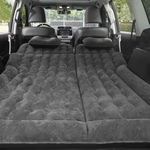 Car Air Mattress for Jeep Compass II (MP) 2017 2018 2019 2020 2021, Car Mattress Inflatable Bed Portable Foldable with Pillow Camping Travel Car Accessories,Black