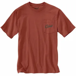 Carhartt 106777 Men's Relaxed Fit Lightweight SS Pocket Camp Graphic T-Shirt