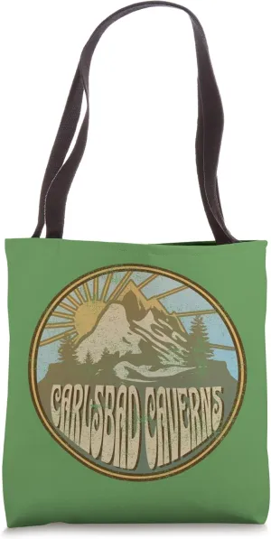 Carlsbad Caverns New Mexico Nature Mountains Hiking Outdoors Tote Bag