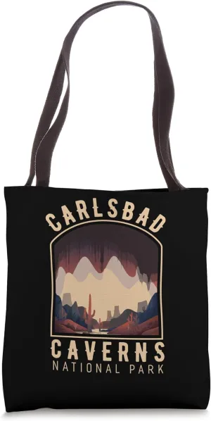 Carlsbad Caverns Shirt Mexico National Park Apparel Carlsbad Tote Bag