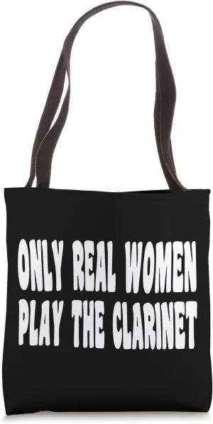 Clarinet Marching Band Orchestra Woodwind Camp Funny Tote Bag