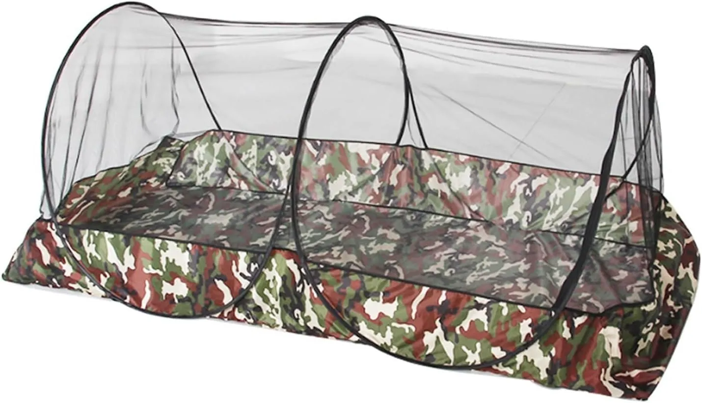 Colorful Outdoor Camping Mosquito Net, Portable And Easy To Install, Suitable For Travel, Dining, Single Person Mosquito Net, And Double Person Mosquito Net, Can Be Used In All Seasons(A(200*120*73))