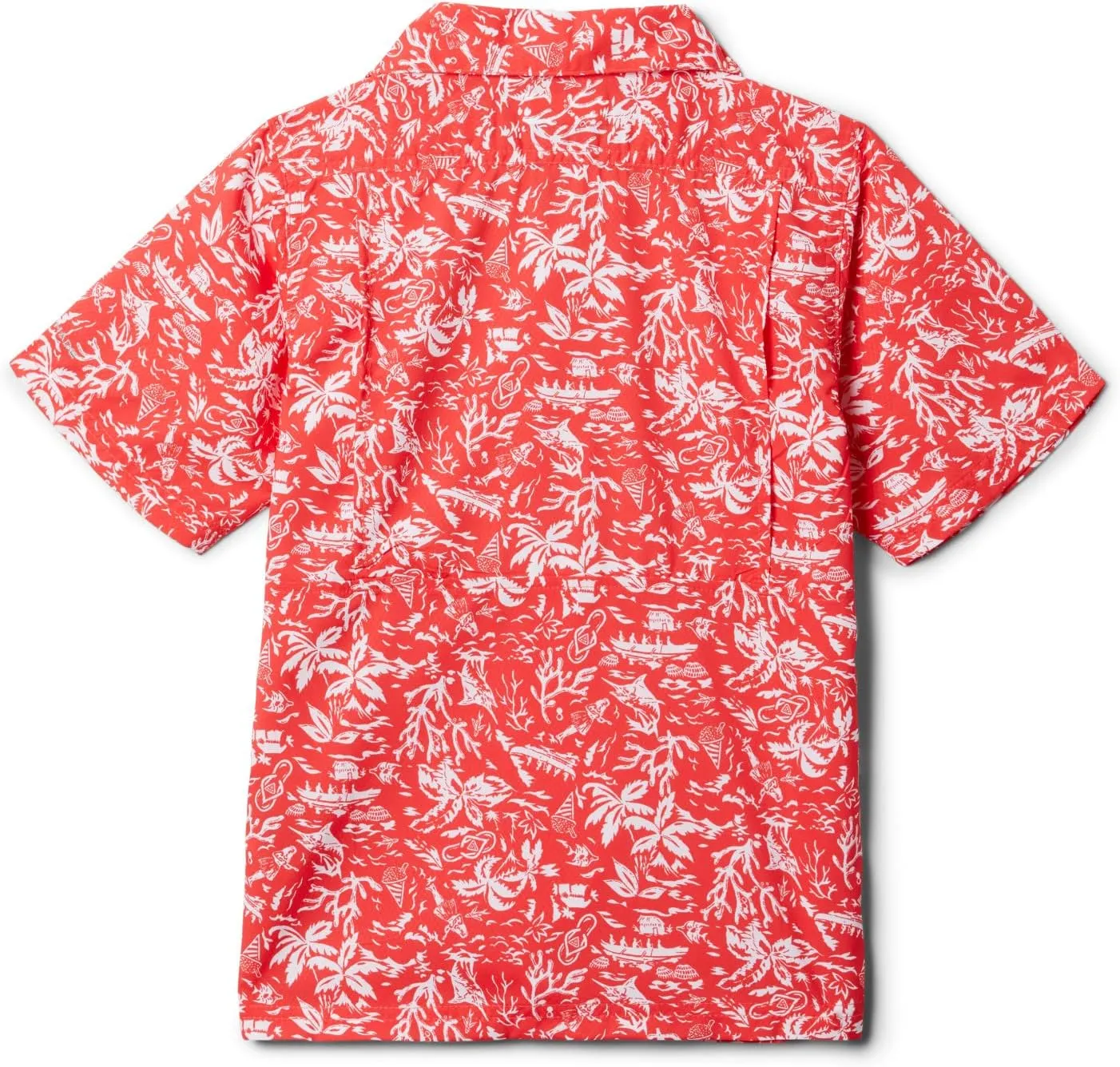 Columbia Boys' Super Slack Tide Short Sleeve Camp Shir
