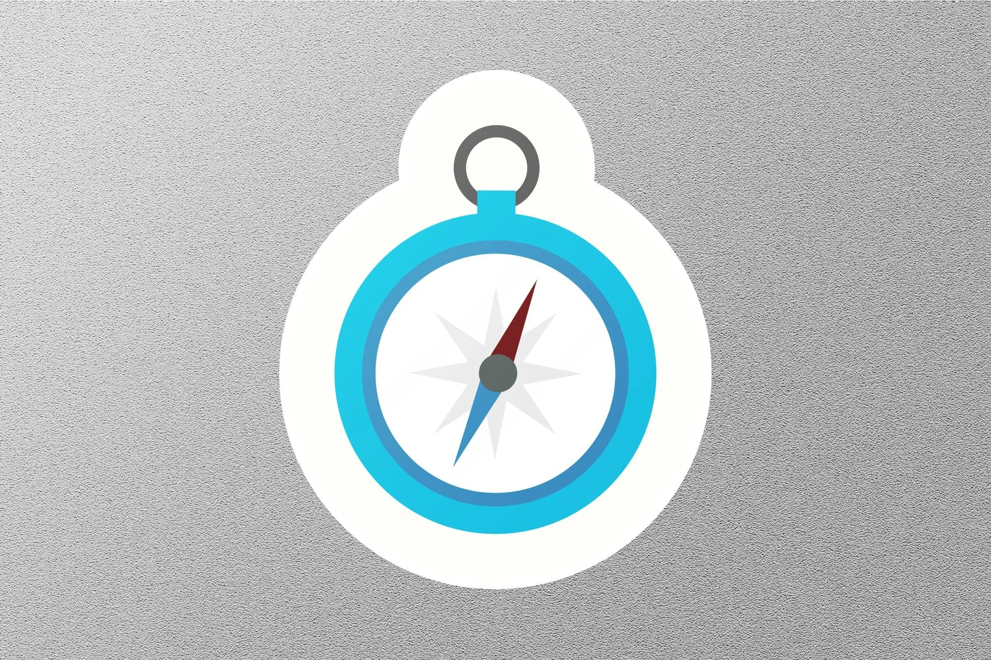 Compass Travel Sticker