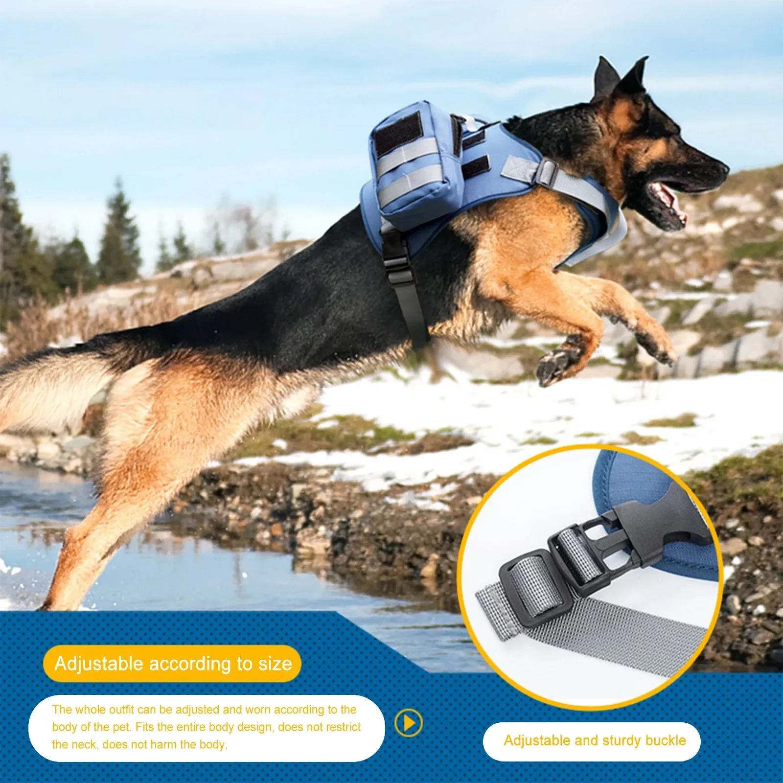 Creative Breathable Dog Tactical Harness