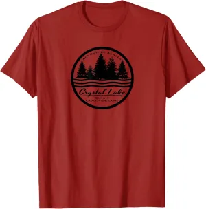 Crystal Lake Camp Counselor T-Shirt Adventure Camping T-Shirt