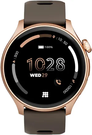 Cubitt Aura Smartwatch/Fitness Tracker with 1.43" Touch AMOLED Screen, Bluetooth Calling, 60  Sports, Blood Oxygen, Heart Rate, Stress/Sleep Monitor, Waterproof, Step Counter, Compass Support