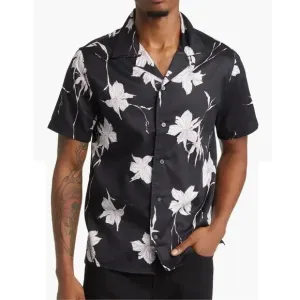 DANNY CAMP SHIRT (INK BLUE) - JOHN VARVATOS