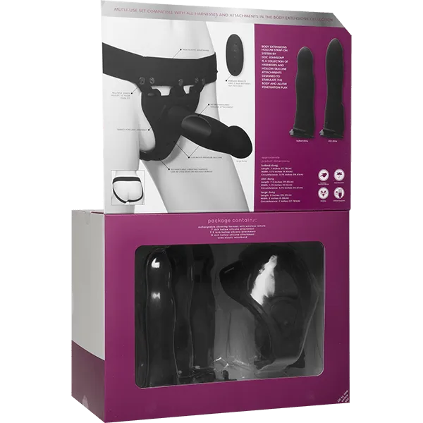 Doc Johnson Body Extensions - BE Naughty Strap-on System