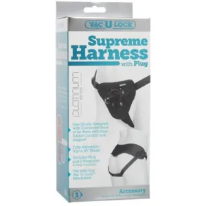 Doc Johnson Vac-U-Lock Supreme Harness With Plug