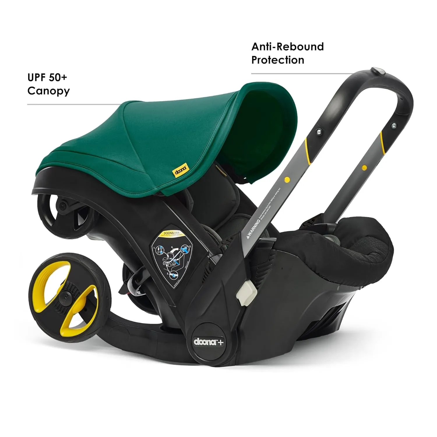Doona Car Seat & Stroller, Racing Green - All-in-One Travel System